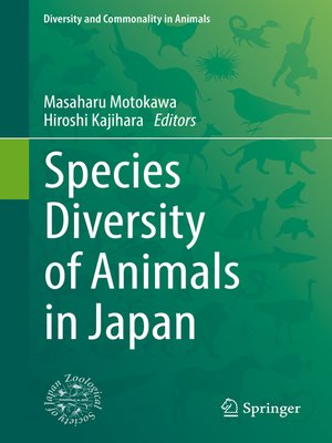 cover image of Species Diversity of Animals in Japan